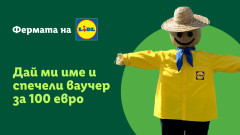 Лидл България кани децата да измислят име на плашилото във "Фермата на Lidl"