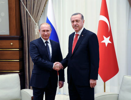 Заради България спираме "Южен поток", обяви Путин в Анкара