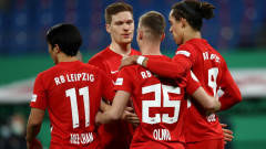 Лайпциг е на четвъртфинал за Купата след разгром над Бохум