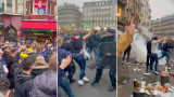  Фенове на Челси се сблъскаха с френската полиция и опазиха Абрамович 