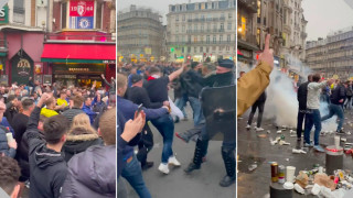 Фенове на Челси се сблъскаха с френската полиция и защитиха Абрамович