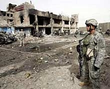 US войски разрушиха фабрика за бомби в Багдад
