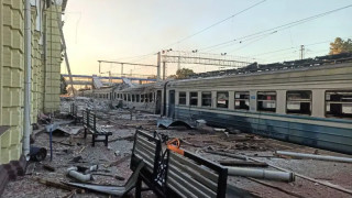 Руски дронов удар срина гара Лозовая в Харковска област