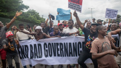 Десетки арестувани при антиправителствен протест в Нигерия