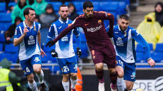 Барселона не успя да победи градския си съперник Еспаньол във