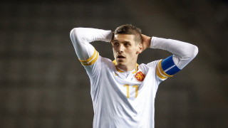 Капитанът на националния отбор Кирил Десподов говори след равенството