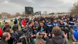  На живо: Национален митинг против ръководството на Борислав Михайлов - придвижването е възобновено, Бербатов изиска мирни дейности 