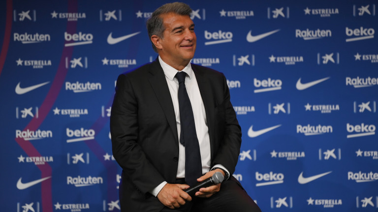 Президентът на Барселона - Жоан Лапорта сподели, че иска стадион