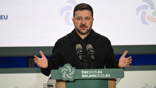 Президентът на Укрсйна Володимир Зеленски заяви че страната в момента