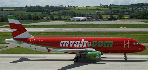 Нискотарифната MyAir "кацна" на българския авиопазар