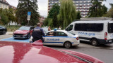  Хванаха след гонка водач на незаконни мигранти в центъра на София 