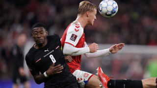 Дания - 8 победи, голова разлика 27:0 и подпечатан билет за Мондиал 2022