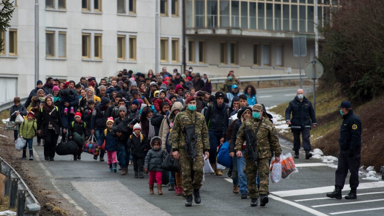Рязък скок на нападенията срещу бежански центрове в Австрия