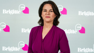 Кандидатът на германската Зелена партия за канцлер Аналена Бербок ше