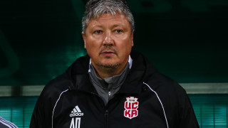 Наставникът на ФК ЦСКА 1948 Любослав Пенев който дебютира с