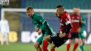 Халфът на Ботев Враца Чавдар Ивайлов тренира наравно със