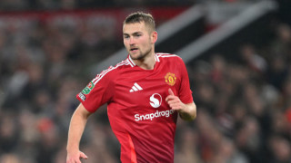 Централният защитник на Манчестър Юнайтед Матайс де Лихт е огорчен