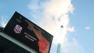 ЛАСК 0 0 Манчестър Юнайтед 1′ Начало на мача