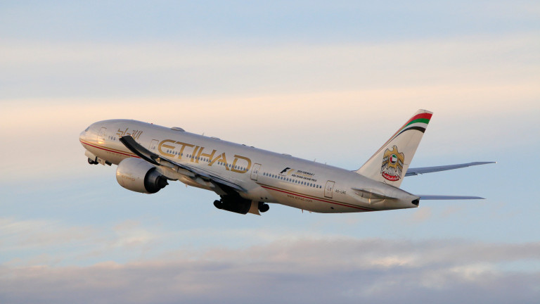 Националната авиокомпания на Обединените арабски емирства (ОАЕ) Etihad Airways, увеличи