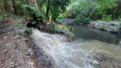 Отпадъчни води се изливат в Дървенишка река заради аварията на "Цариградско шосе" в София 