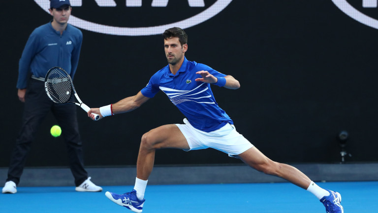 Новак Джокович спечели първия сет срещу Люка Пуй само за