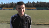 Божинов-младши: За мен ще е сбъдната мечта да изляза на терена заедно с баща ми