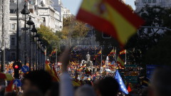 Огромен протест в Мадрид срещу закона за амнистията