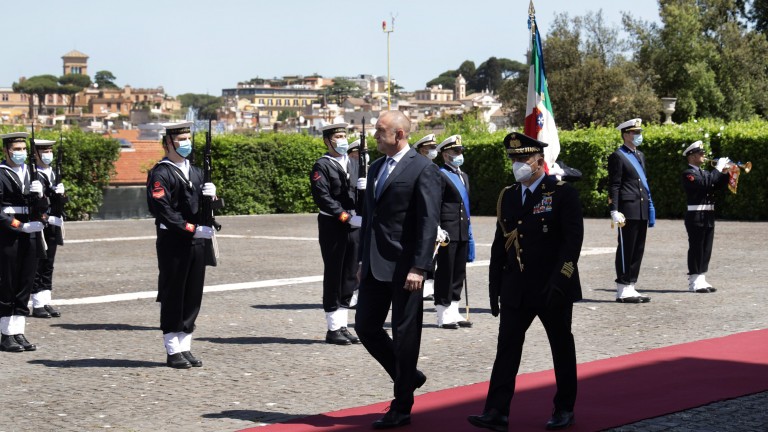 Италия е много важен партньор за България. Това заяви президентът
