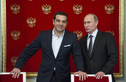 Основната цел на Гърция е да остане в еврозоната, обяви Ципрас в Москва