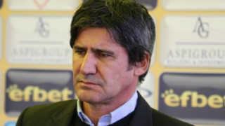 Новият треньор на Левски Николай Костов водеше сините и