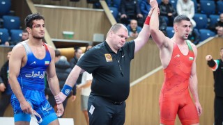 Българският национал по борба в категория до 82 кг