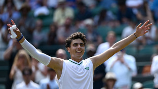 Българският тенисист Иван Иванов който спечели турнира при юношите