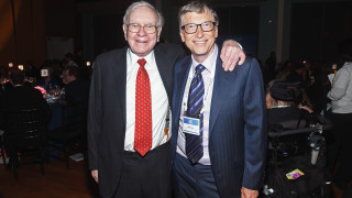 Двама от най богатите хора в света Бил Гейтс и