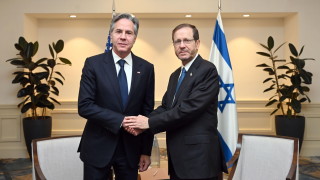 Държавният секретар на САЩ Антъни Блинкън се срещна с израелски