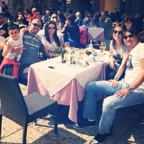 Митко Иванков на гости на Ники във Верона