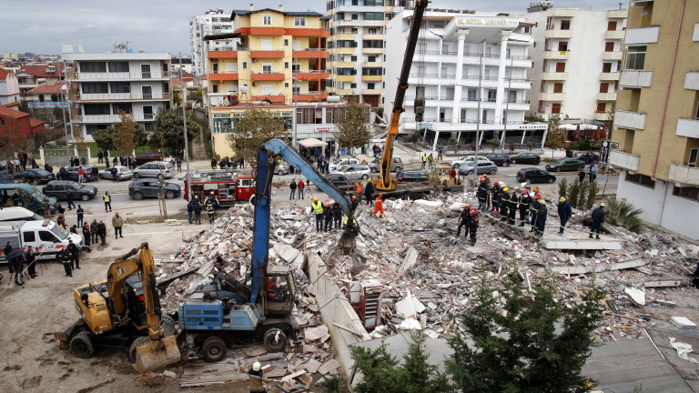 Семейството на Еди Рама сред засегнатите от земетресението в Албания 
