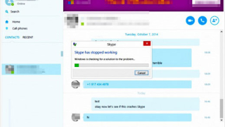 Бъг срива Skype