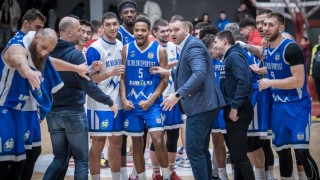 Отборът на Рилски спортист който стана шампион в Националната баскетболна