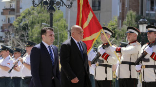 Министър председателят Бойко Борисов и министър председателят на Република Македония Зоран Заев