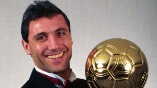 Легендата на ЦСКА и българския футбол Христо Стоичков си