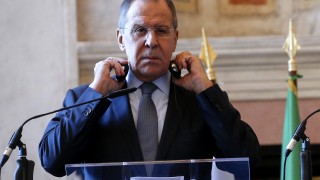 Външният министър на Русия Сергей Лавров обяви че заплахата на