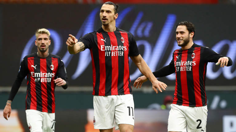 Ултрасите на Милан надъхаха отбора преди голямото дерби с Интер