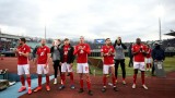 Чудесна атмосфера на "Армията", футболистите на ЦСКА готови за екшън