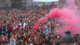 Безредици в Белгия след загубата на "червените дяволи" от Франция