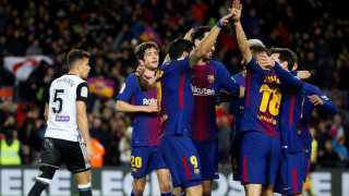 Отборът на Барселона направи първата крачка към така жадувания финал
