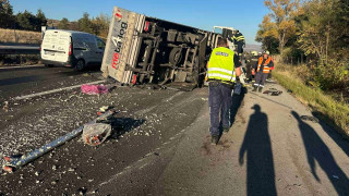 Катастрофа е станала при км 363 на АМ Хемус в