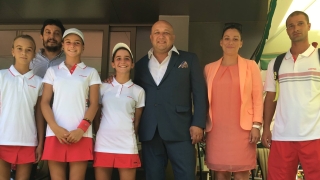 Красен Кралев поздрави европейските ни шампиони по тенис до 12 години 
