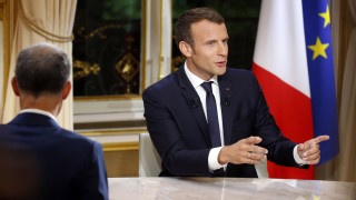 Президентът на Франция Еманюел Макрон заяви че е държавен глава