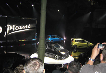 Citroen C3 Picasso бе представен предпремиерно