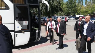 ЦСКА вече е в Украйна, в града на "Запорожец"